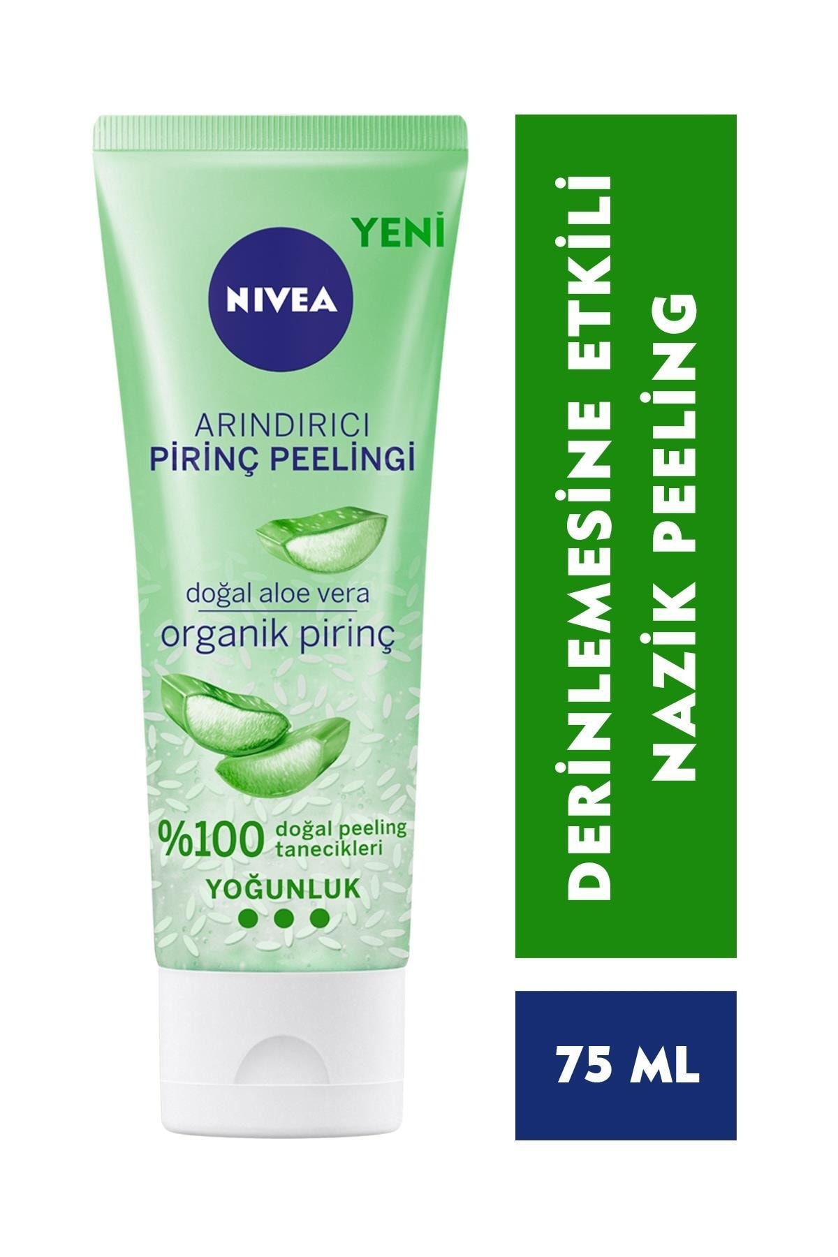 Nivea Face Cream Peeling 75 Ml Organık Pirinç Karma Cilt
