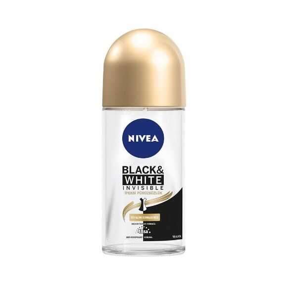 Roll-On 50 Ml Invisible Black & White İpeksi Puruzsuzluk Kadın