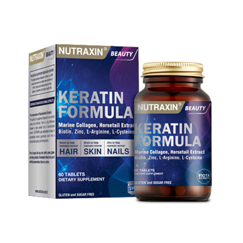 Nutraxin Keratın Formula 60 Kapsül