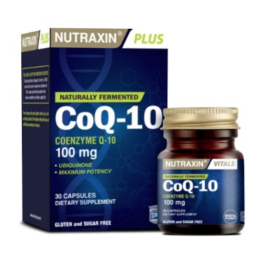 Nutraxin Koenzım Q-10 100 MG 30 Kapsül