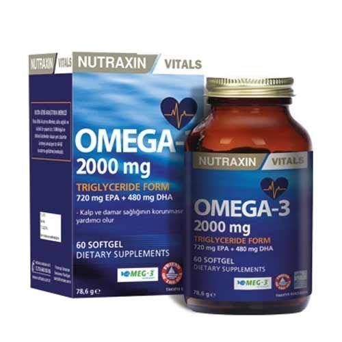 Nutraxin Omega-3 2000 Mg 60 Softgel