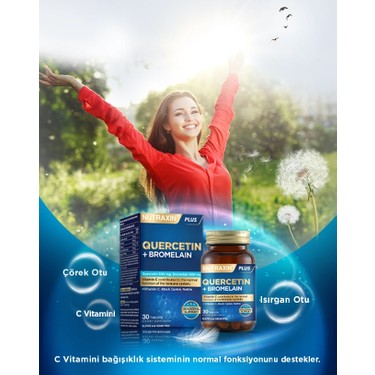 Nutraxin Quercetin + Bromelain 30 Tablet