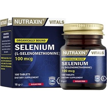 Nutraxin Selenium 100 Mcg T100 Tablet