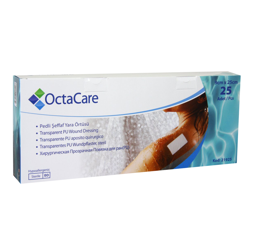 Yara Örtüsü 9cmx25cm25'Li Şeffaf Film Pu