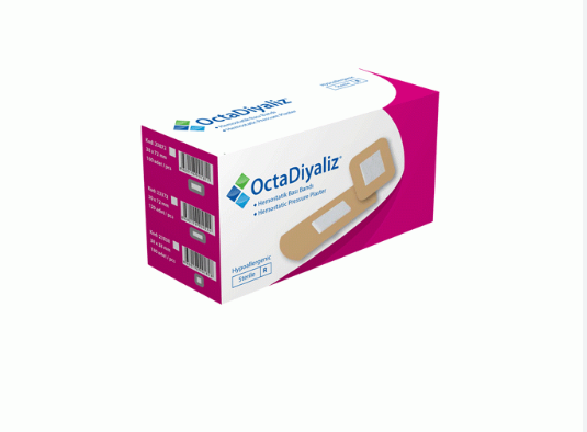 Octadiyaliz Hemostatik Bası Bandı 38X72 100 Adet
