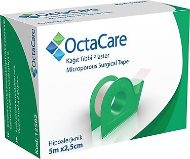 Kağıt Tıbbı Plaster 5mx2,5cm