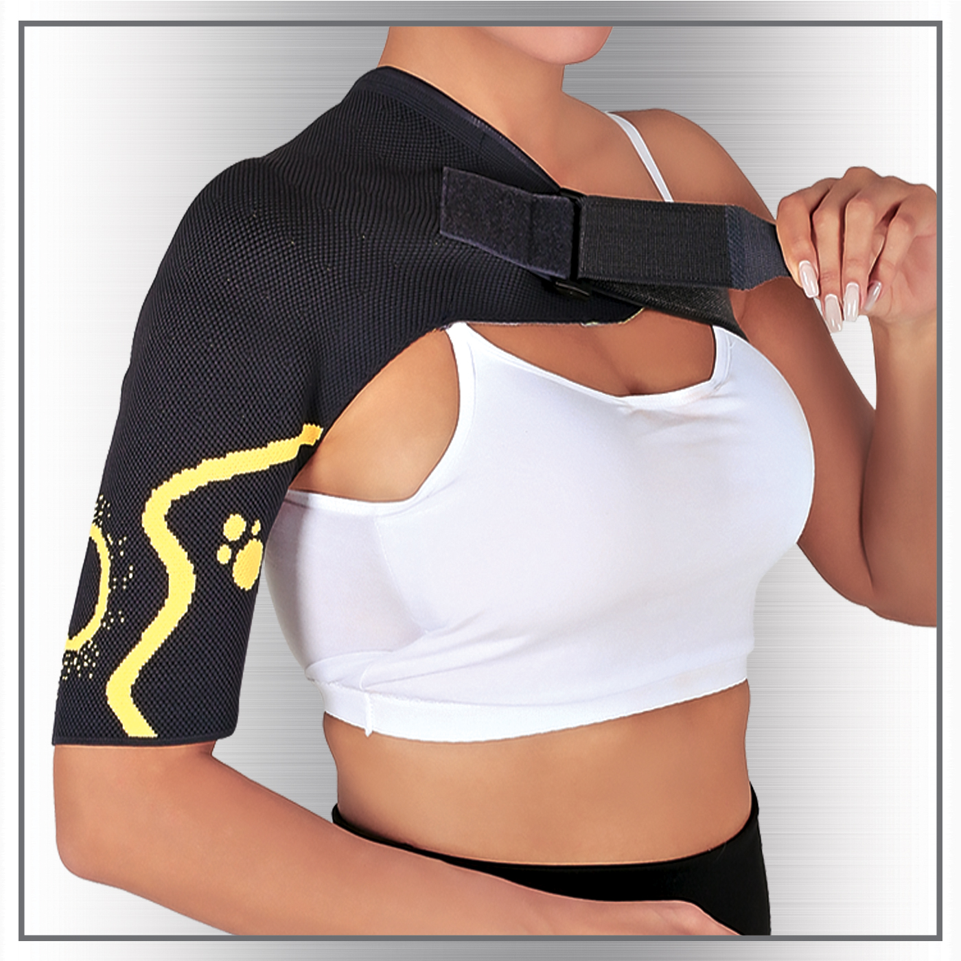 Örme Tek Omuz Korsesi L