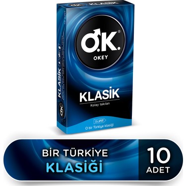 Okey Prezervatif Klasik 10'lu