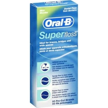 Oral B Super Floss Diş İpi 50 Adet