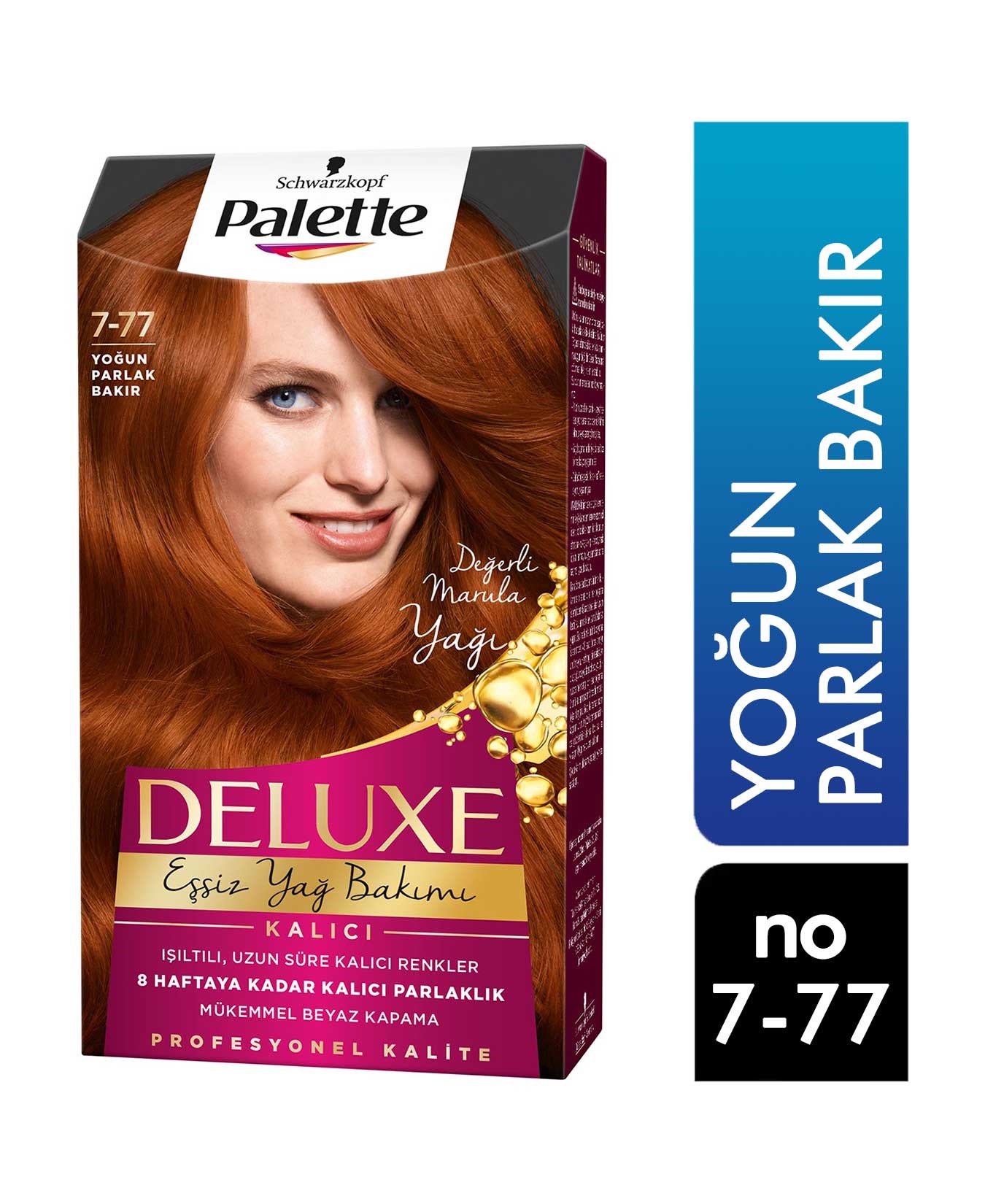 Palette Deluxe 50 Ml 7-77 Yogun Parlak Bakır