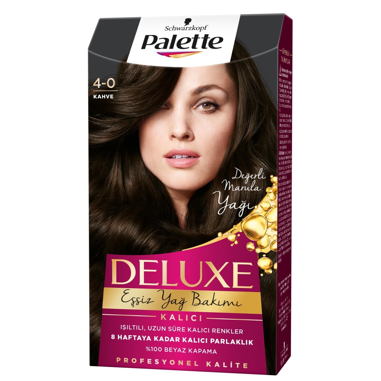 Palette Deluxe Saç Boyası 4-0 Kahve