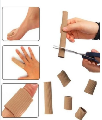 Parmak Ayırıcı El Ayak Nasır Koruyucu Boru Kumaş Batık Tırnak