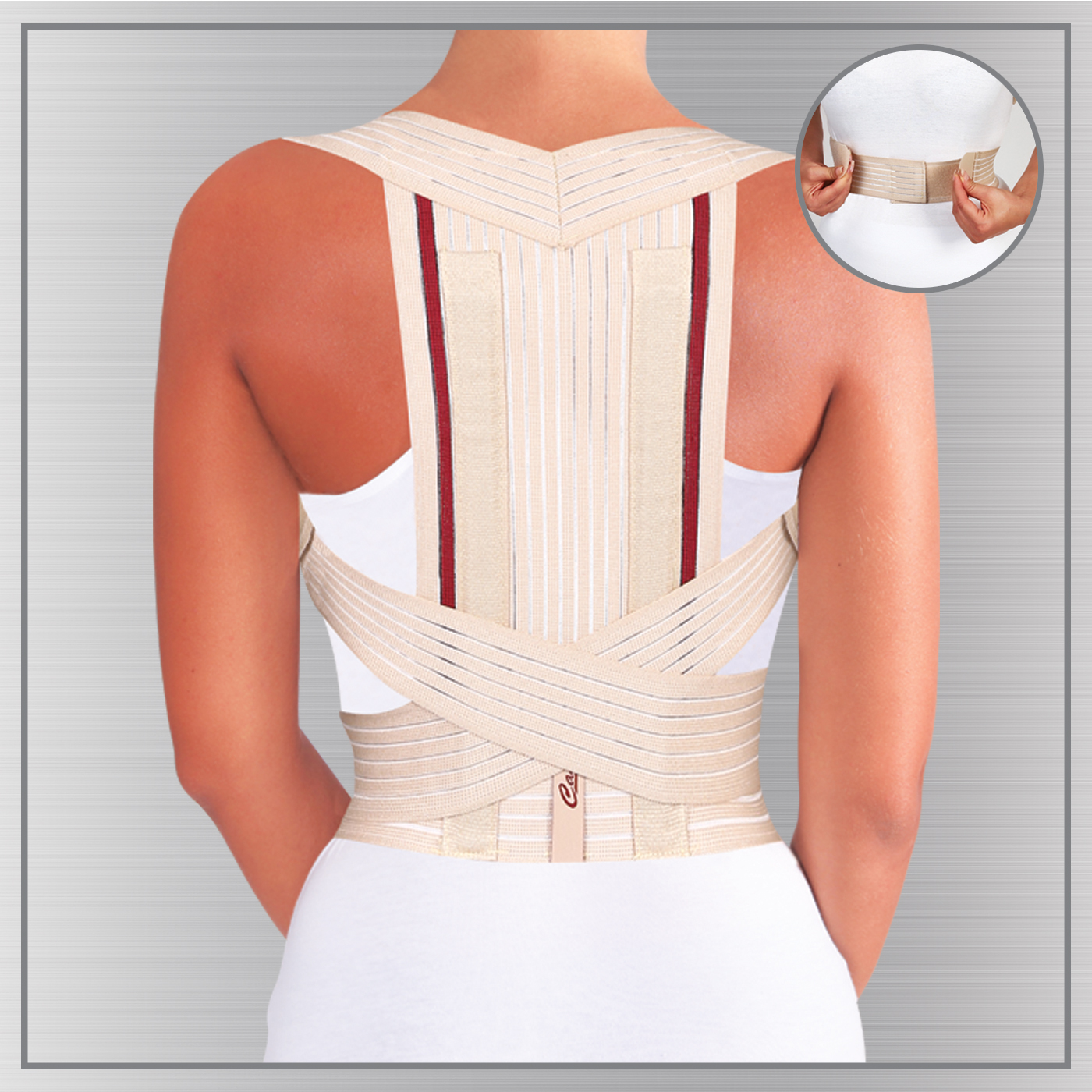 Dik Duruş Korse Posturex (Misinalı) Xl Beden