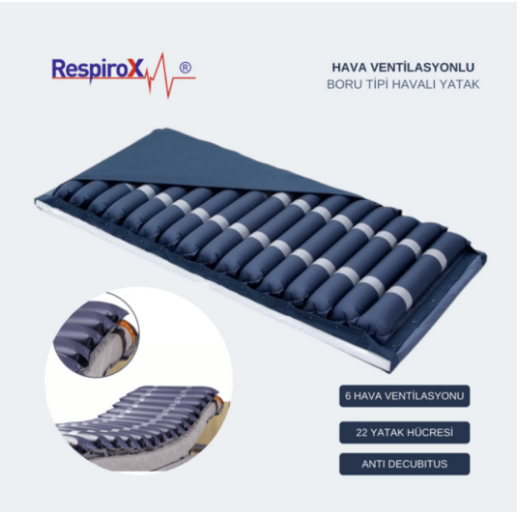RHB-01 Respirox Hava Ventilasyonlu Boru Tipi Havalı Yatak