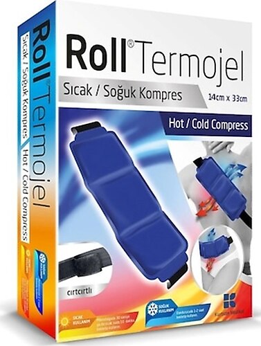Roll Termojel Sıcak Soğuk Kompres Büyük (Bel-Sırt- Karın) (14X33Cm)