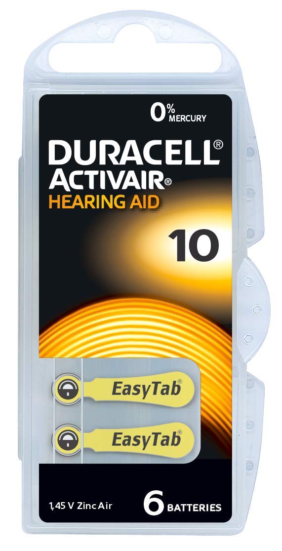 Duracell 1010 Duracell Activair 10 Numara İşitme Cihazı Pili 1 paket