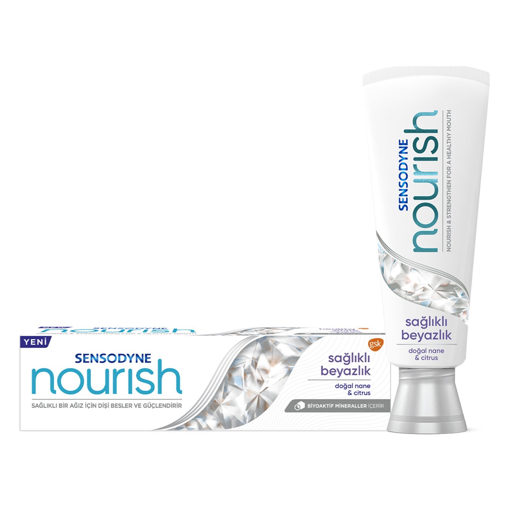 Sensodyne Nourish Sağlıklı Beyazlık Diş Macunu 75 Ml