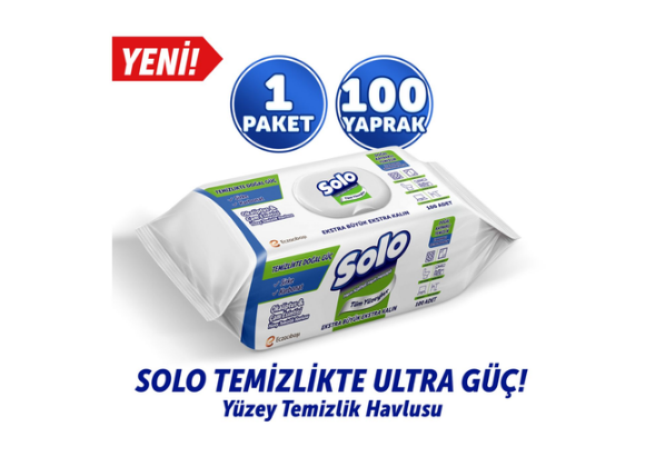 Solo XL Yüzey Temizleme Havlusu Okaliptus & Çam