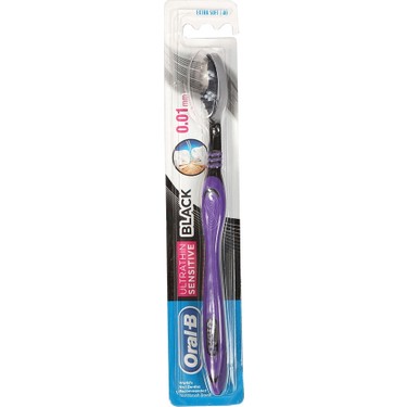 Ultra Thin Black Ekstra Soft 40 Diş Fırçası Oral-B Sensetive