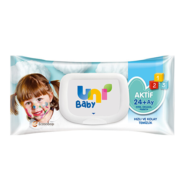 Uni Baby Islak Medil 72 Li Aktif
