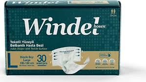 Windelhosen Belbantlı Tekstil Large 30 lu