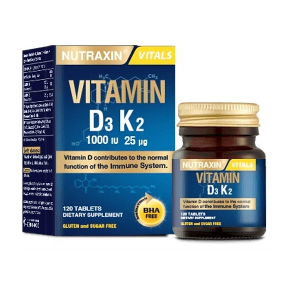 Nutraxin Vitamin D3 K2 120 Tablet