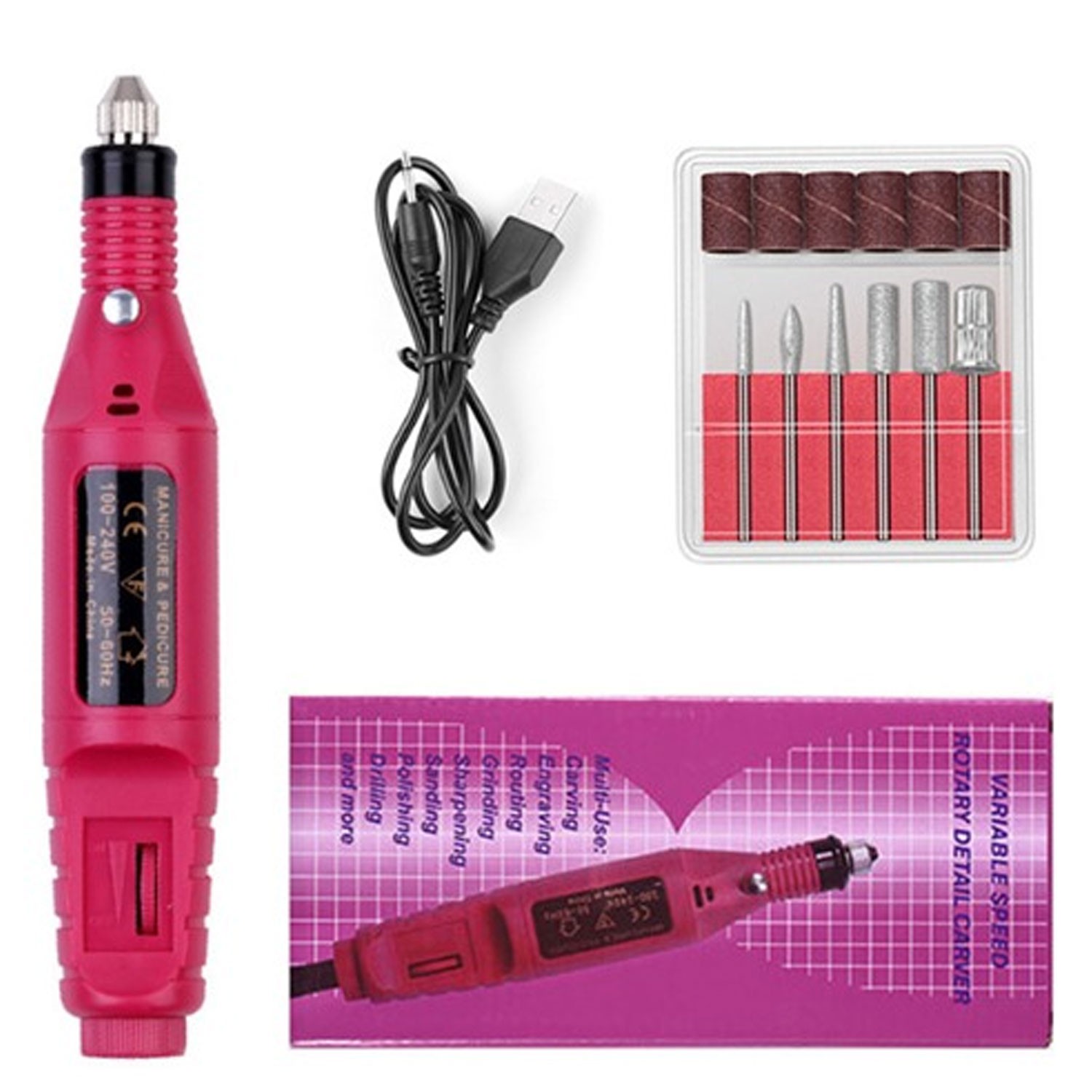 Elektrikli Manikür Seti