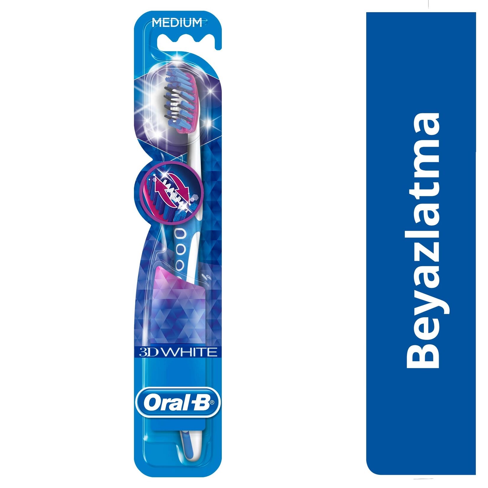 Oralb Luxe 3D White Proflex 38 Med