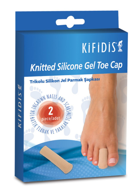 Silikon Jel Parmak Şapkası Trikolu S-M