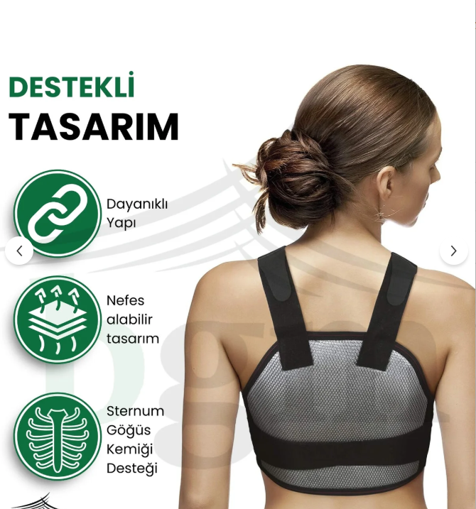 Sternum Destekli Korse küçük resim 3